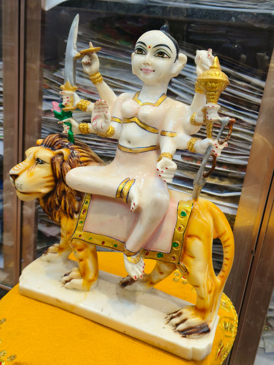 Divine Mata Rani Murti – 12 Inches (Dust Marble)