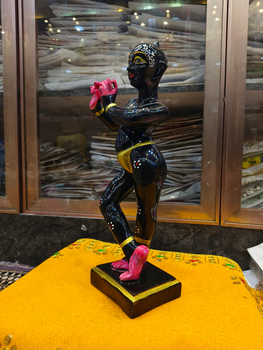 Elegant Dust Marble Krishna Murti – 18 Inches