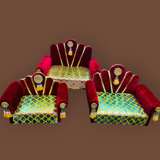 Singhasan set